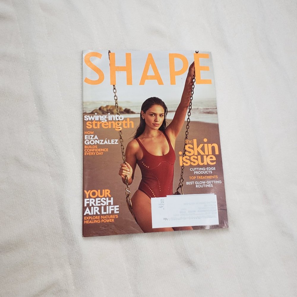Eiza Gonzalez Cover Shape Magazine The Skin Issue May 2021 Vol 40 No 8